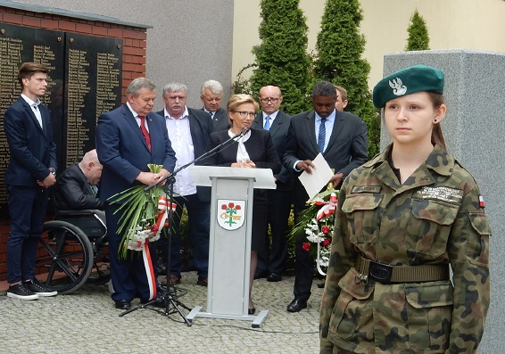 Odsłonięcie tablicy poświęconej Kawalerom Orderu Wojskowego Virtuti Militari