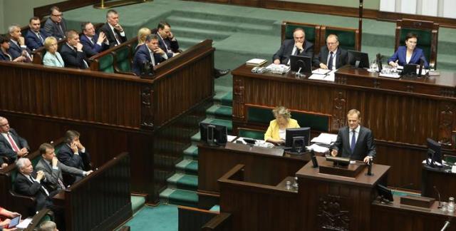 Wystąpienie premiera Donalda Tuska w Sejmie o planach na najbliższe miesiące